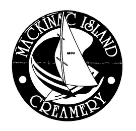 MACKINAC ISLAND CREAMERY logo