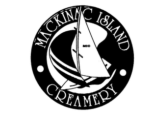 MACKINAC ISLAND CREAMERY MIC logo