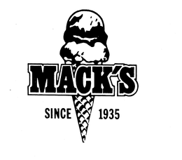 MACK'S SINCE 1935 logo