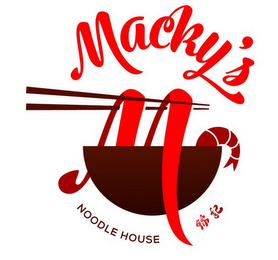MACKY'S M NOODLE HOUSE logo