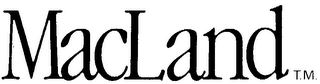 MACLAND logo