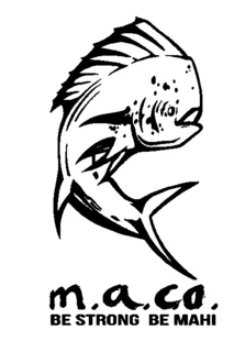 M.A.CO. BE STRONG BE MAHI logo