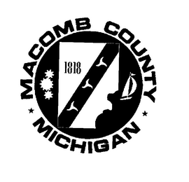 MACOMB COUNTY MICHIGAN 1818 logo