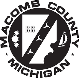 MACOMB COUNTY MICHIGAN 1818 logo