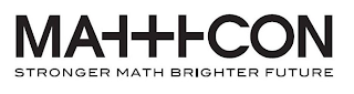 MA+++CON STRONGER MATH BRIGHTER FUTURE logo