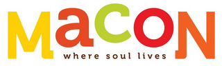 MACON WHERE SOUL LIVES logo
