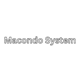 MACONDO SYSTEM logo