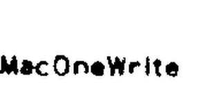 MACONEWRITE logo