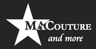 MACOUTURE AND MORE logo