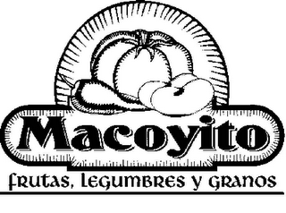 MACOYITO FRUTAS, LEGUMBRES Y GRANOS logo