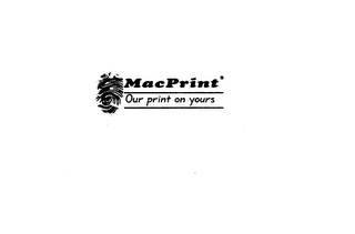 MACPRINT OUR PRINT ON YOURS logo