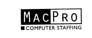 MACPRO COMPUTER STAFFING logo