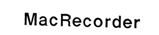 MACRECORDER logo