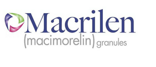 MACRILEN (MACIMORELIN) GRANULES logo