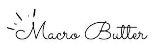 MACRO BUTTER logo