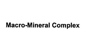 MACRO-MINERAL COMPLEX logo