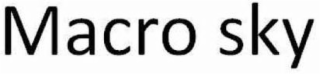 MACRO SKY logo