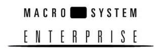 MACRO SYSTEM ENTERPRISE logo