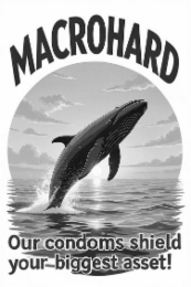 MACROHARD OUR CONDOMS SHIELD YOUR BIGGEST ASSET! logo