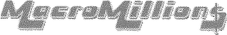 MACROMILLIONS logo