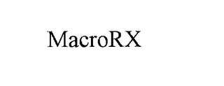 MACRORX logo