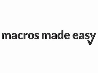 MACROS MADE EASY logo