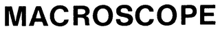 MACROSCOPE logo