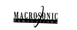 MACROSONIC INNOVATIONS logo