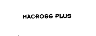 MACROSS PLUS logo