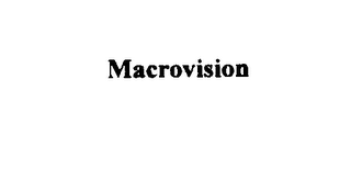 MACROVISION logo