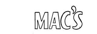 MAC'S logo