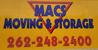 MACS MOVING & STORAGE 262-248-2400 logo