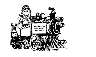 MACTAVISH RAILROAD SALVAGE logo