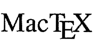 MACTEX logo