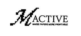 MACTIVE MAKES PAPERS MORE PROFITABLE logo