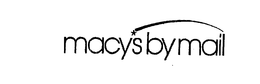MACY'S BY MAIL logo