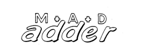 MAD ADDER logo