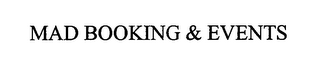 MAD BOOKING & EVENTS logo
