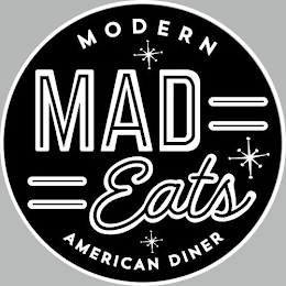 MAD EATS MODERN AMERICAN DINER logo