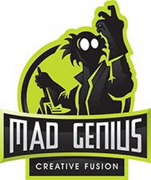 MAD GENIUS CREATIVE FUSION logo
