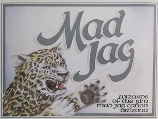 MAD JAG WIZARD, OF THE RIM, MAD JAG CANON ARIZONA logo
