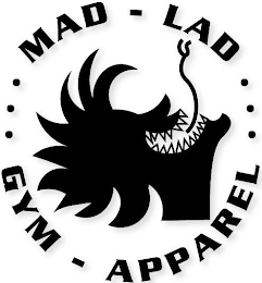 MAD - LAD GYM - APPAREL logo