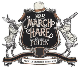 MAD MARCH HARE PREMIUM POITÍN QUIETLY DISTILLED IN IRELAND logo
