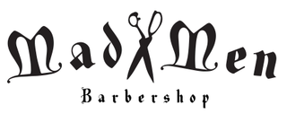 MAD MEN BARBERSHOP logo