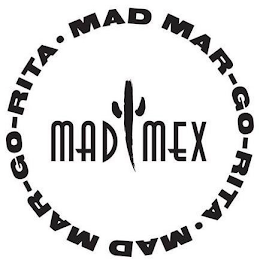 MAD MEX. · MAD MAR-GO-RITA · MAD MAR-GO-RITA logo