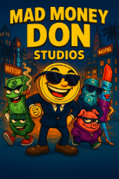 MAD MONEY DON STUDIOS HITOP HITOP MOTEL logo