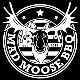 MAD MOOSE BBQ EST. 2018 logo
