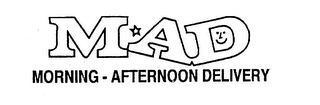 MAD MORNING-AFTERNOON DELIVERY logo