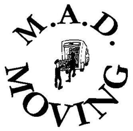 M.A.D. MOVING logo