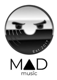 MAD MUSIC EST. 2017 logo